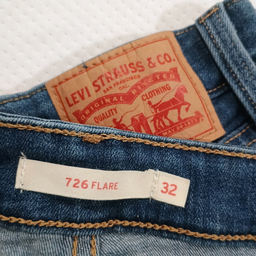 Levi's Classic Blue 726 Flare Jeans